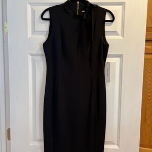 NWT Calvin Klein Black Sleeveless Dress